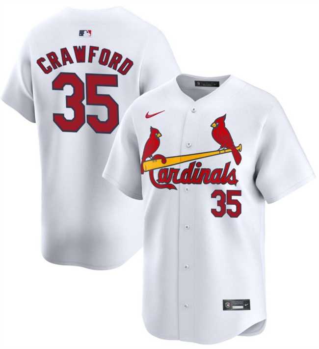 Men's St. Louis Cardinals #35 Brandon Crawford White Home Limited Stitched Baseball Jersey Dzhi,We sell and wholesale Men's St. Louis Cardinals #35 Brandon Crawford White Home Limited Stitched Baseball Jersey Dzhi on line form chian!
